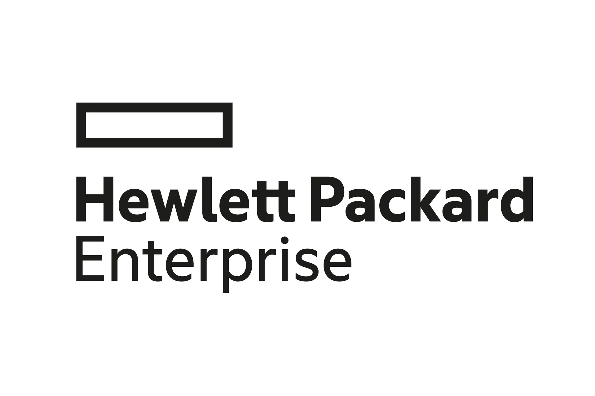 The official logo of Hewlett Packard, featuring its black script-style text on a white background.