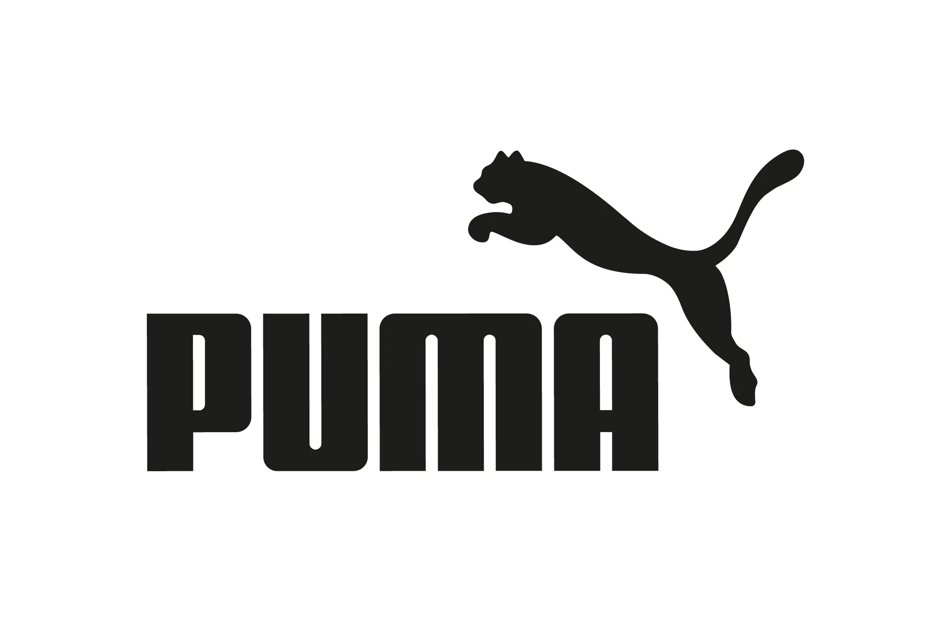 The official logo of Puma, featuring its black script-style text on a white background.
