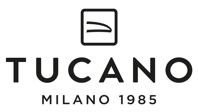 The official logo of Tucano, featuring its black script-style text on a white background.