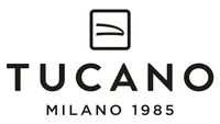 The official logo of Tucano, featuring its black script-style text on a white background.