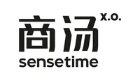 The official logo of SenseTime, featuring its black script-style text on a white background.