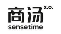 The official logo of SenseTime, featuring its black script-style text on a white background.