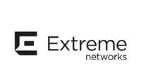 The official logo of Extreme Networks, featuring its black script-style text on a white background.
