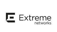 The official logo of Extreme Networks, featuring its black script-style text on a white background.