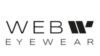 The official logo of Web Eyewear, featuring its black script-style text on a white background.