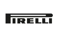 The official logo of Pirelli, featuring its black script-style text on a white background.