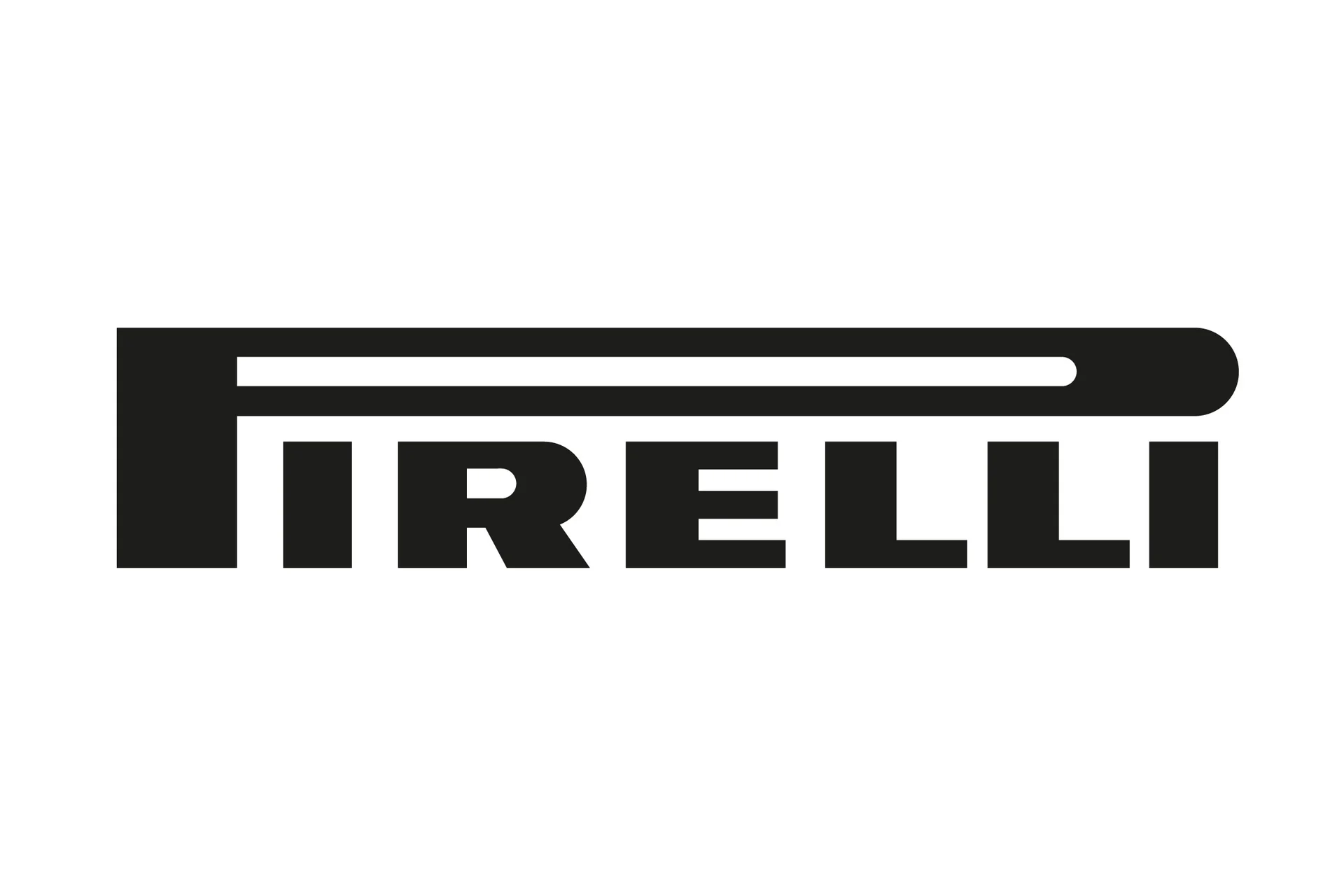 The official logo of Pirelli, featuring its black script-style text on a white background.