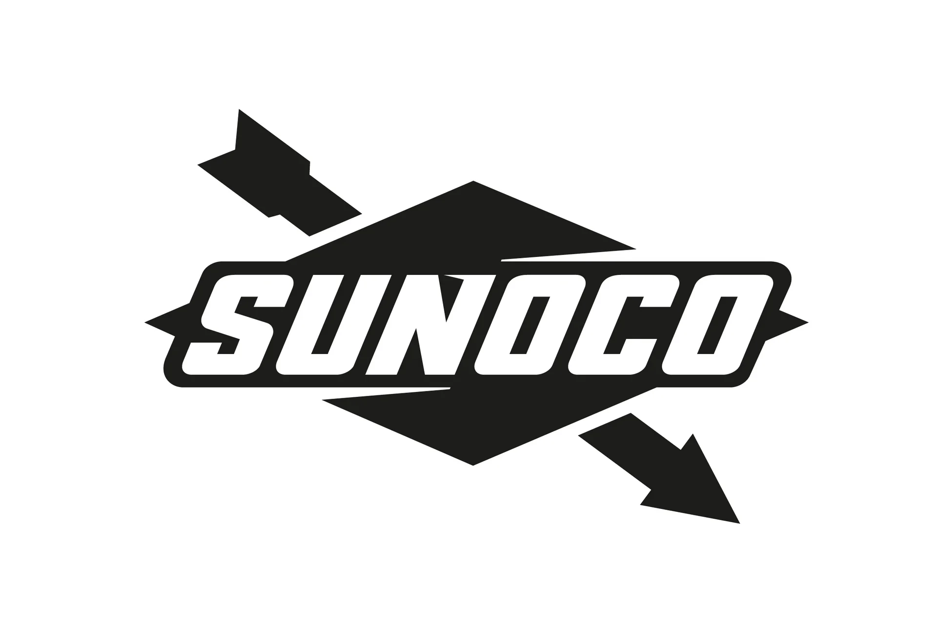 The official logo of Sunoco, featuring its black script-style text on a white background.