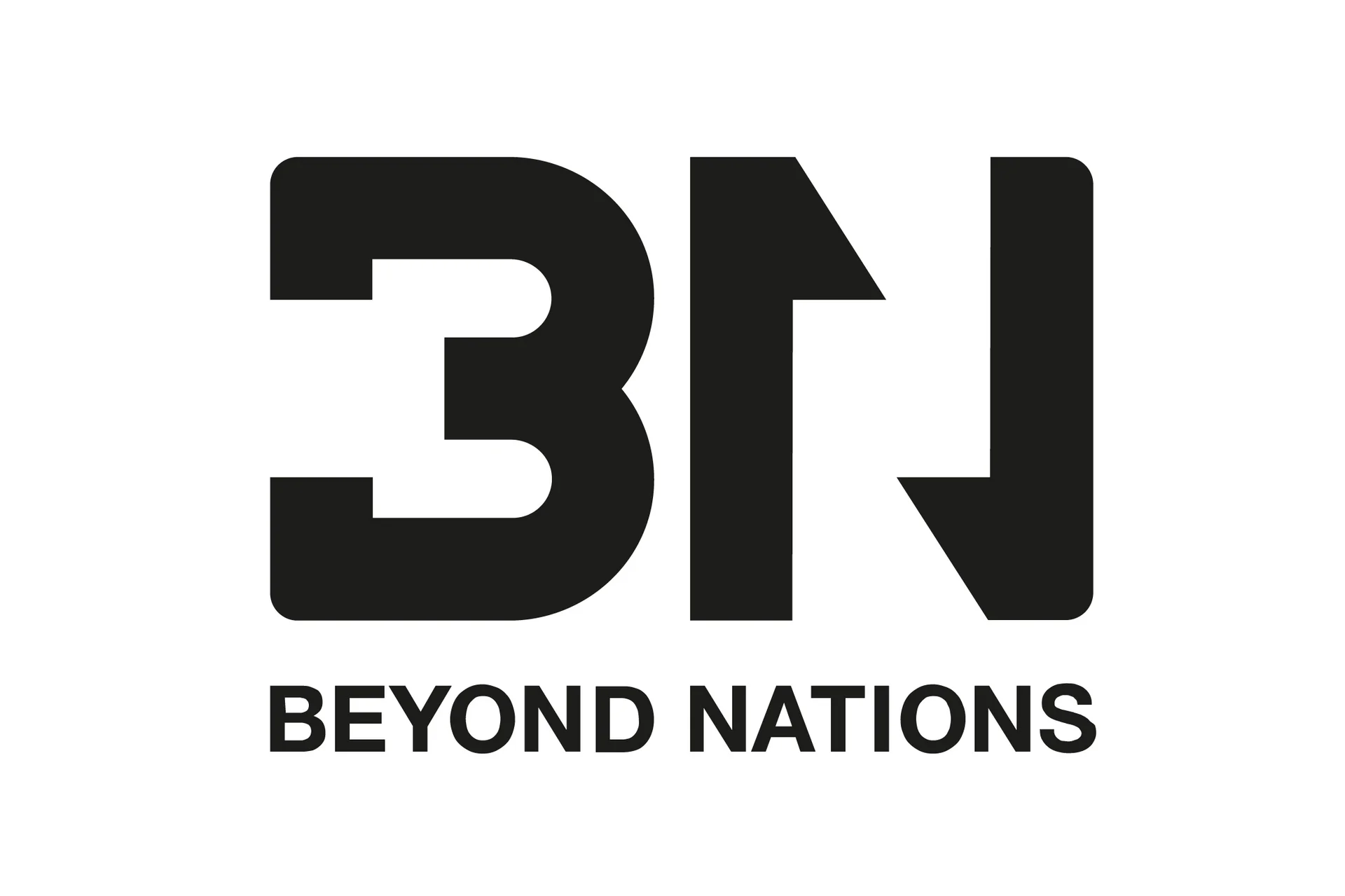 The official logo of Beyond Nations, featuring its black script-style text on a white background.