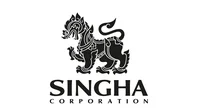 The official logo of Singha, featuring its black script-style text on a white background.
