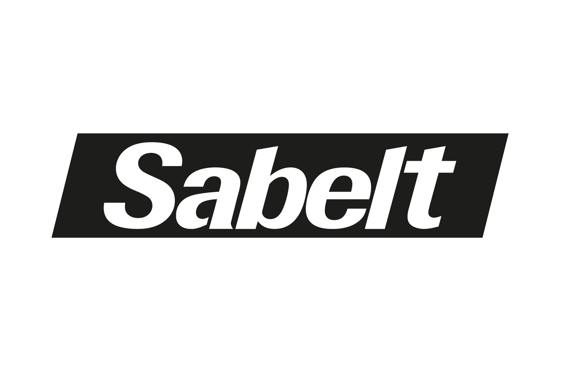 The official logo of Sabelt, featuring its black script-style text on a white background.