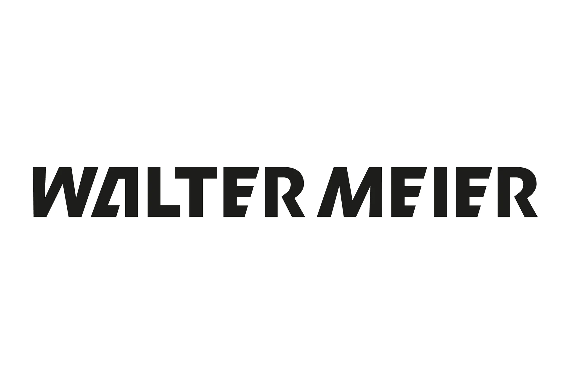 The official logo of Walter Meier, featuring its black script-style text on a white background.